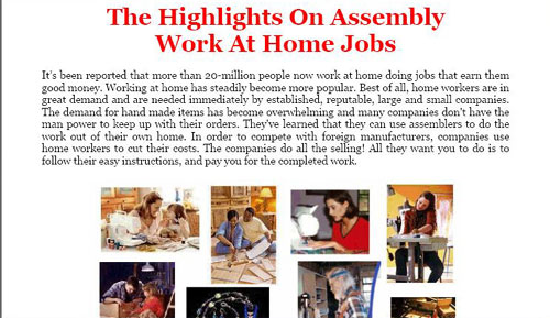 Click to view Work At Home Assembly 1.0 screenshot